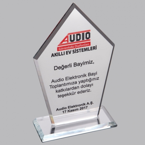 KRİSTAL PLAKET YRK 023