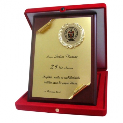 AHŞAP PLAKET YRP 007