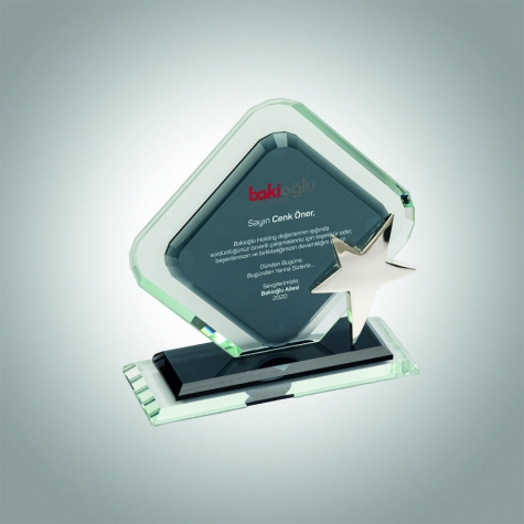 KRİSTAL VİP PLAKET YRV 014